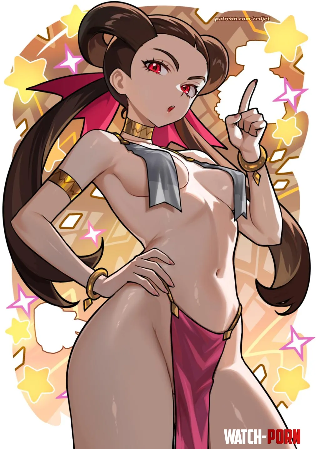 Roxanne Dancer Outfit [Pokemon] by xwrecker