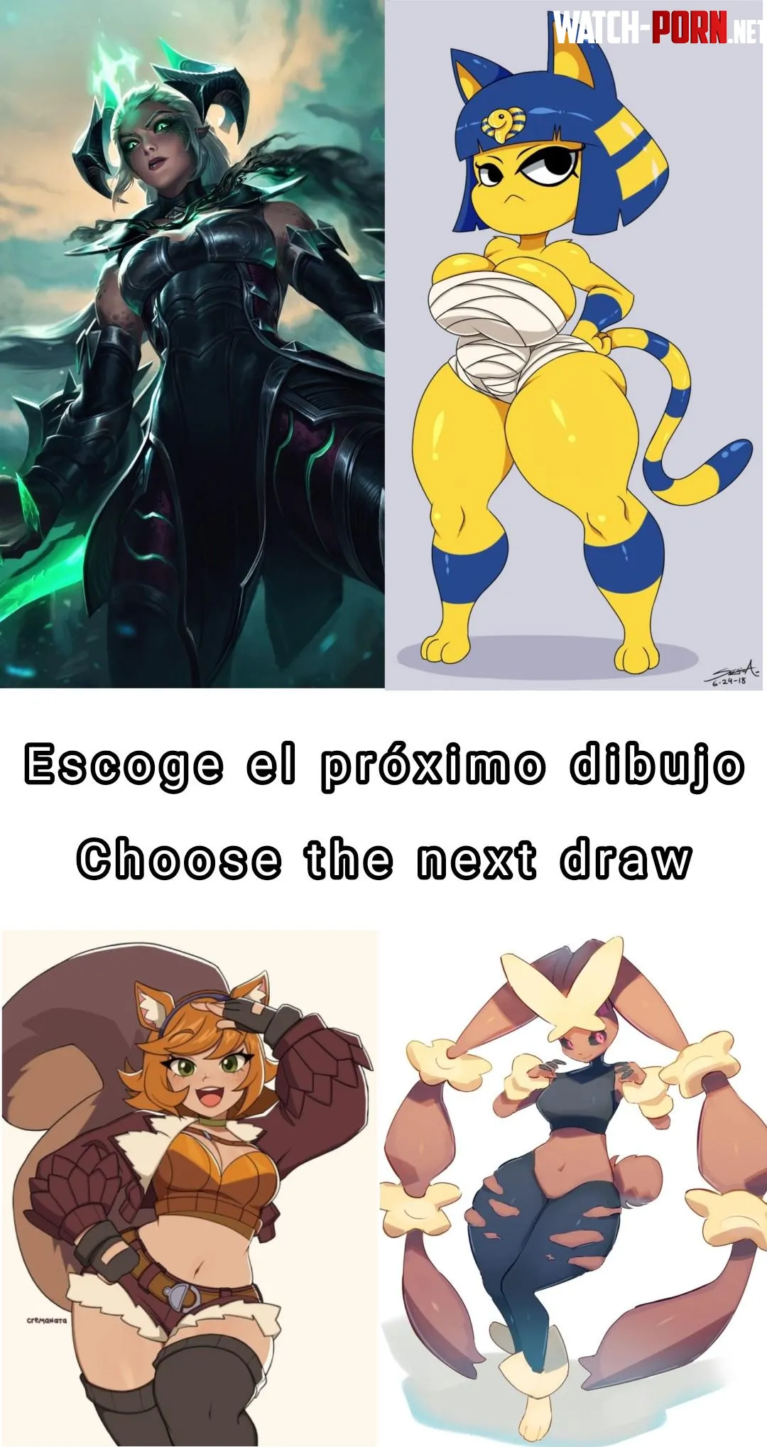 Choose the nect draw by Andrew_Night1202