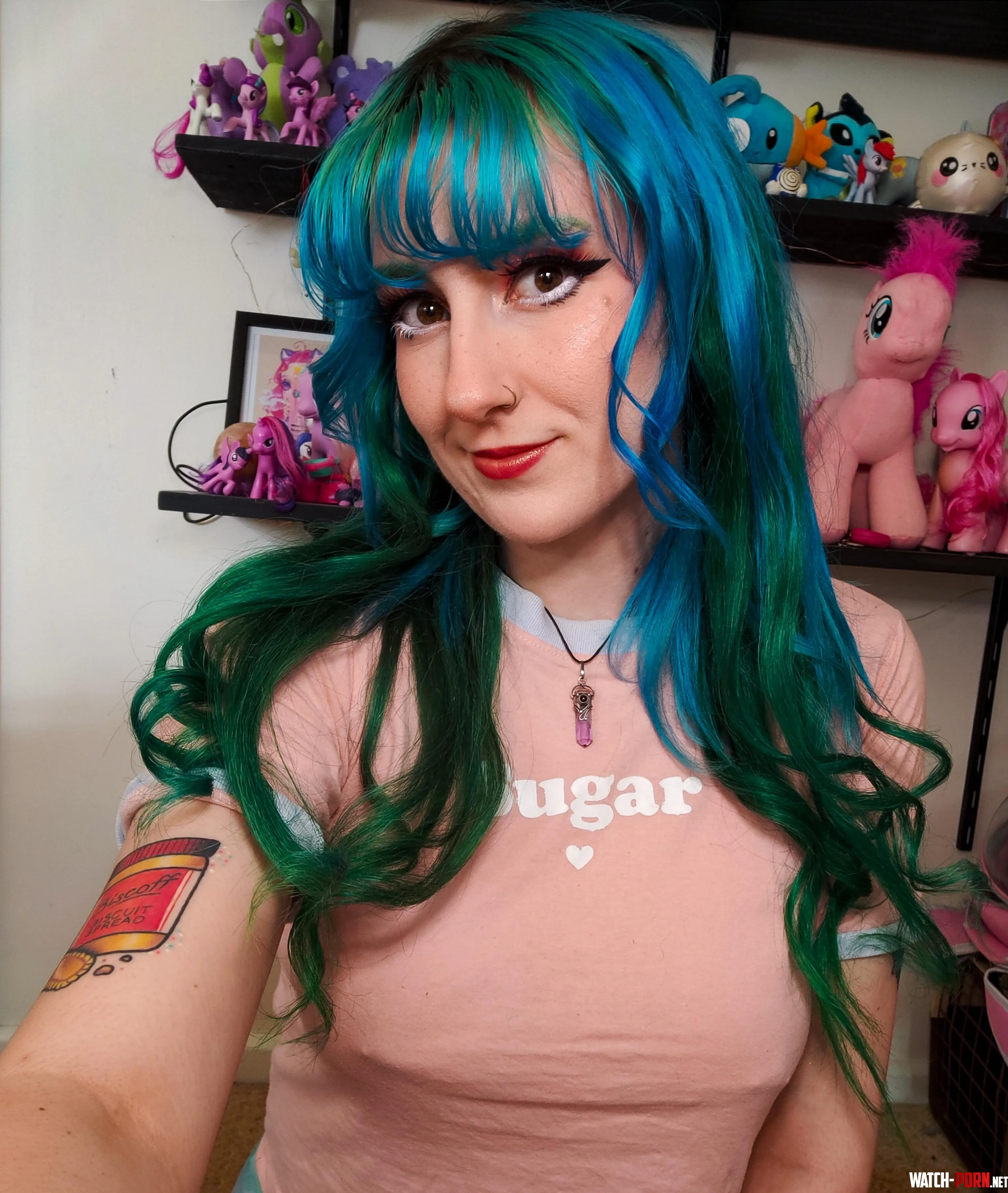 something about this shirt really brings them out by babylaceylea