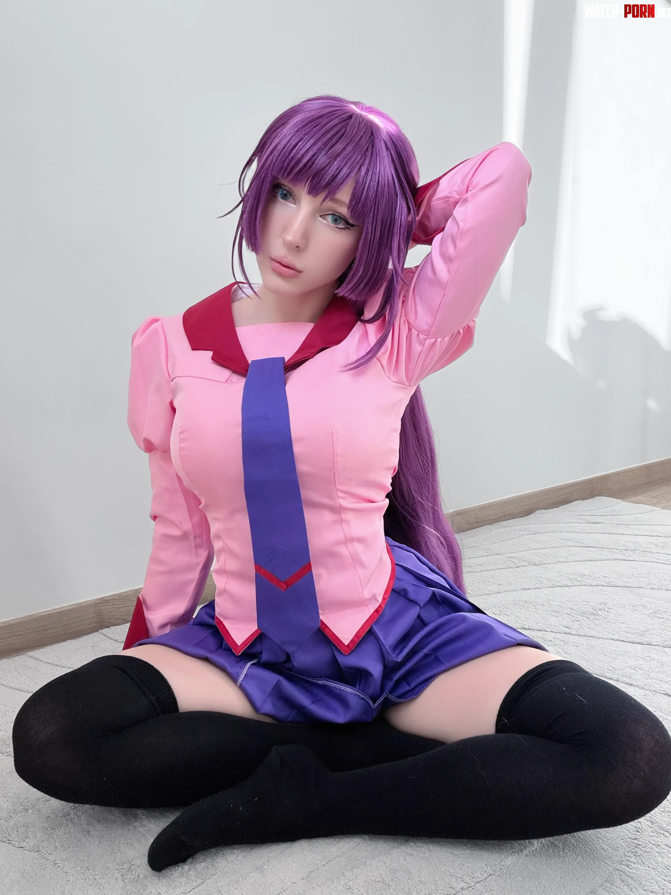 Hitagi cosplay by Hioshicos [Monogatari] by Hioshicos