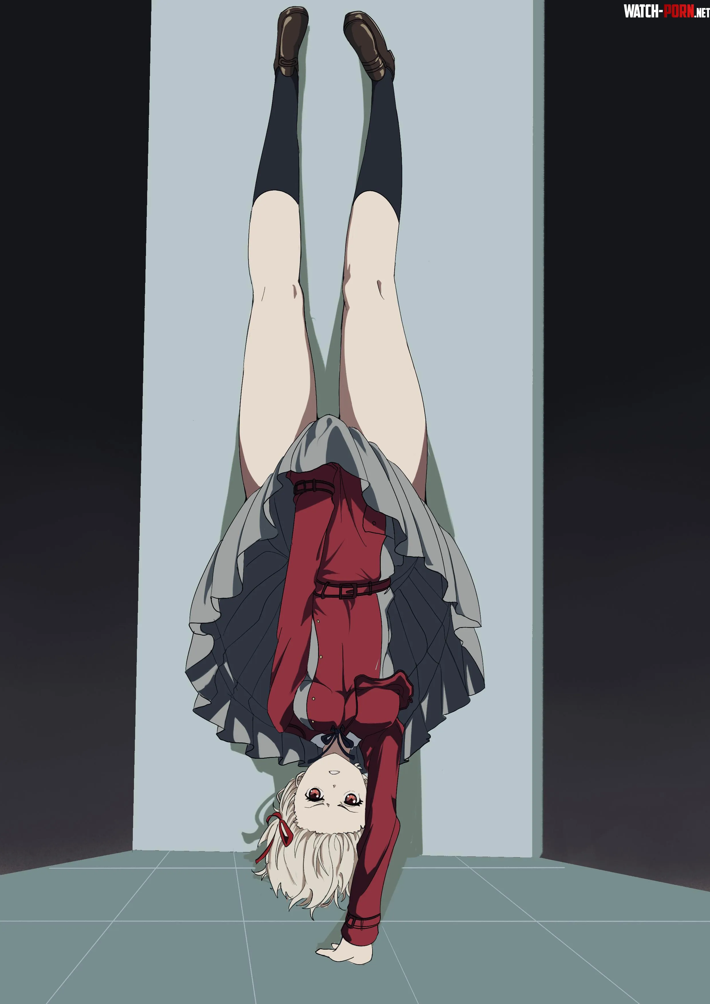Chisato Nishikigi's handstand (BIGCHAPING) [Lycoris Recoil] by LafterMastr