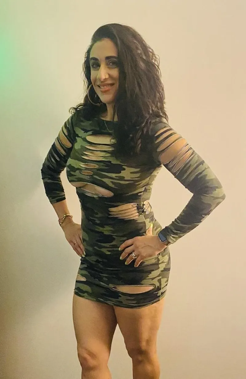 Thumbnail Don the Camo Dress for Memorial Day Weekend with FullBushHotwife