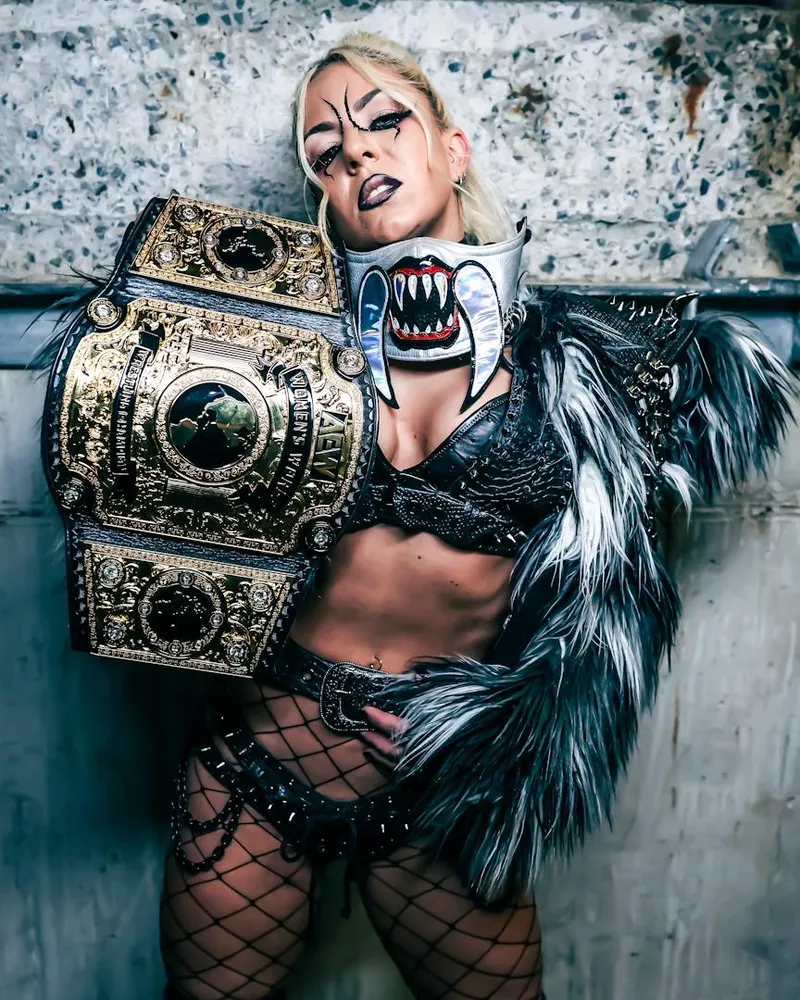 Thumbnail WrestleFap Wonders: Thekla by Lustfulfan | A Sensual Encounter