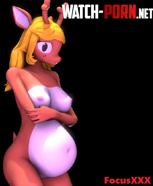 [Noelle] (Pregnant) Noelle pin up oc by FocusXXXSFM