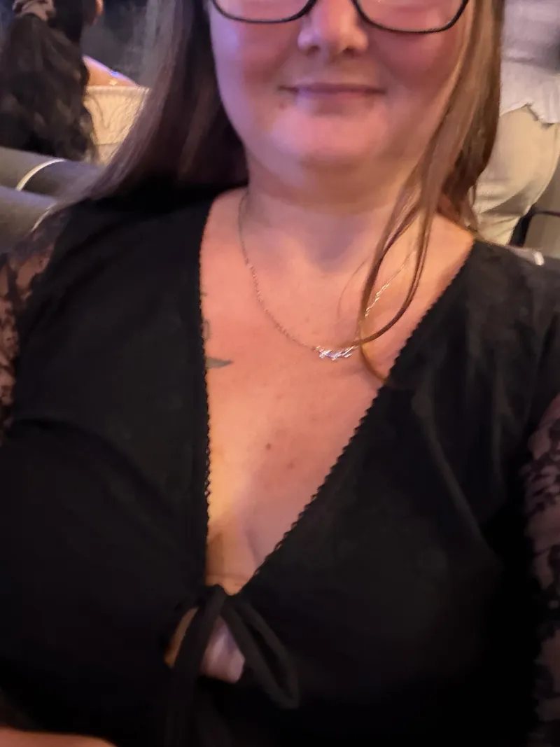 Thumbnail Date Night Show-off: Unveiling Cleavage by farmwives69