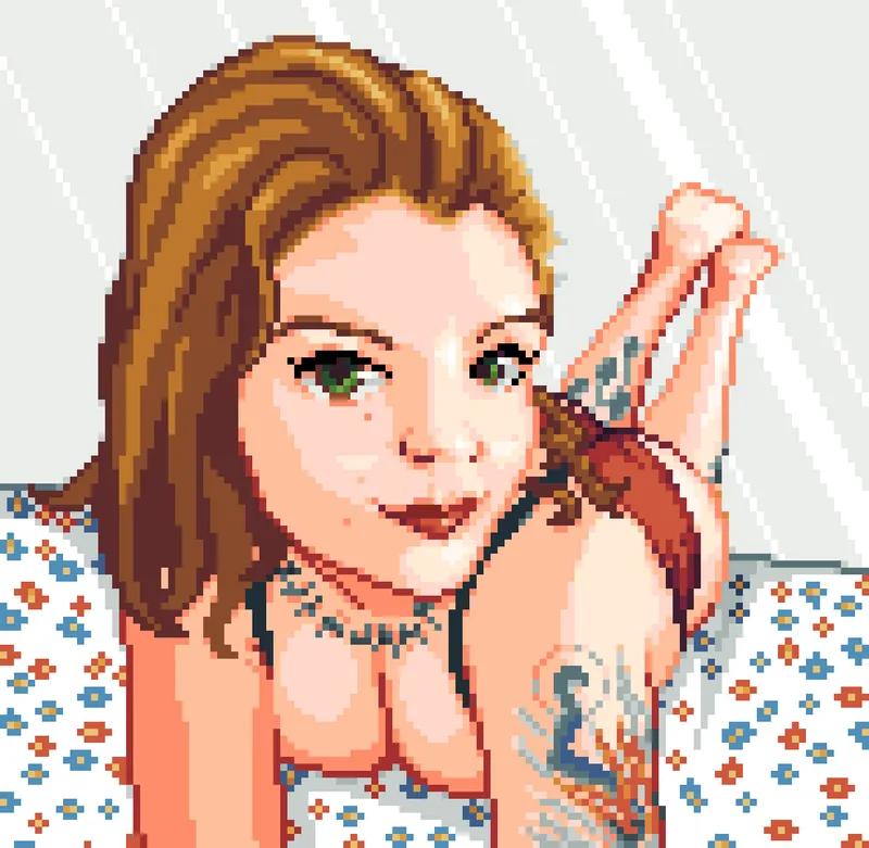 Thumbnail Pixel Art Tribute to a Pretty Friend by OpalescentTworise in PixelArtNSFW Category