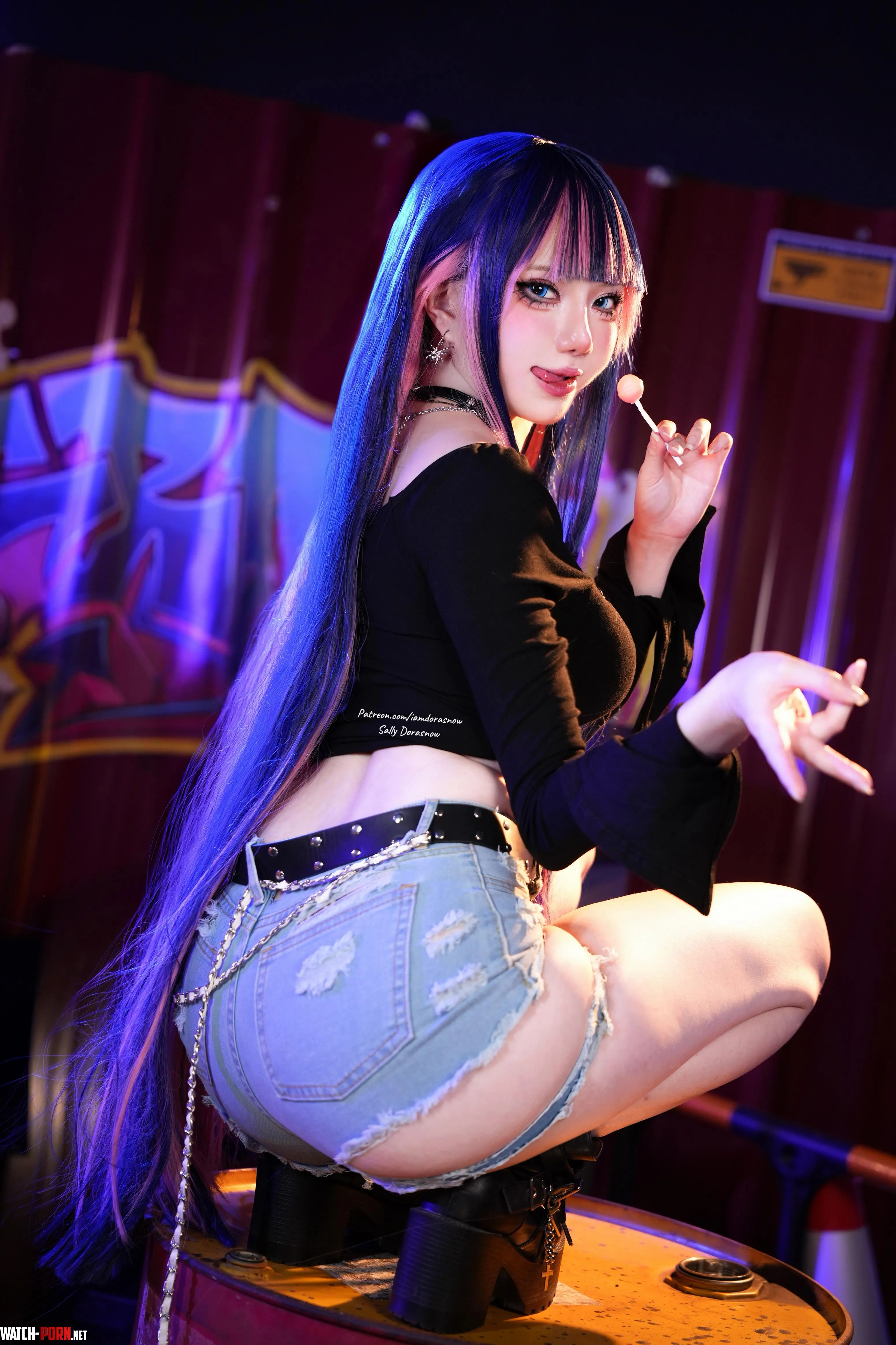 Stocking by Sally Dorasnow from Panty & Stocking with Garterbelt by iamdorasnow