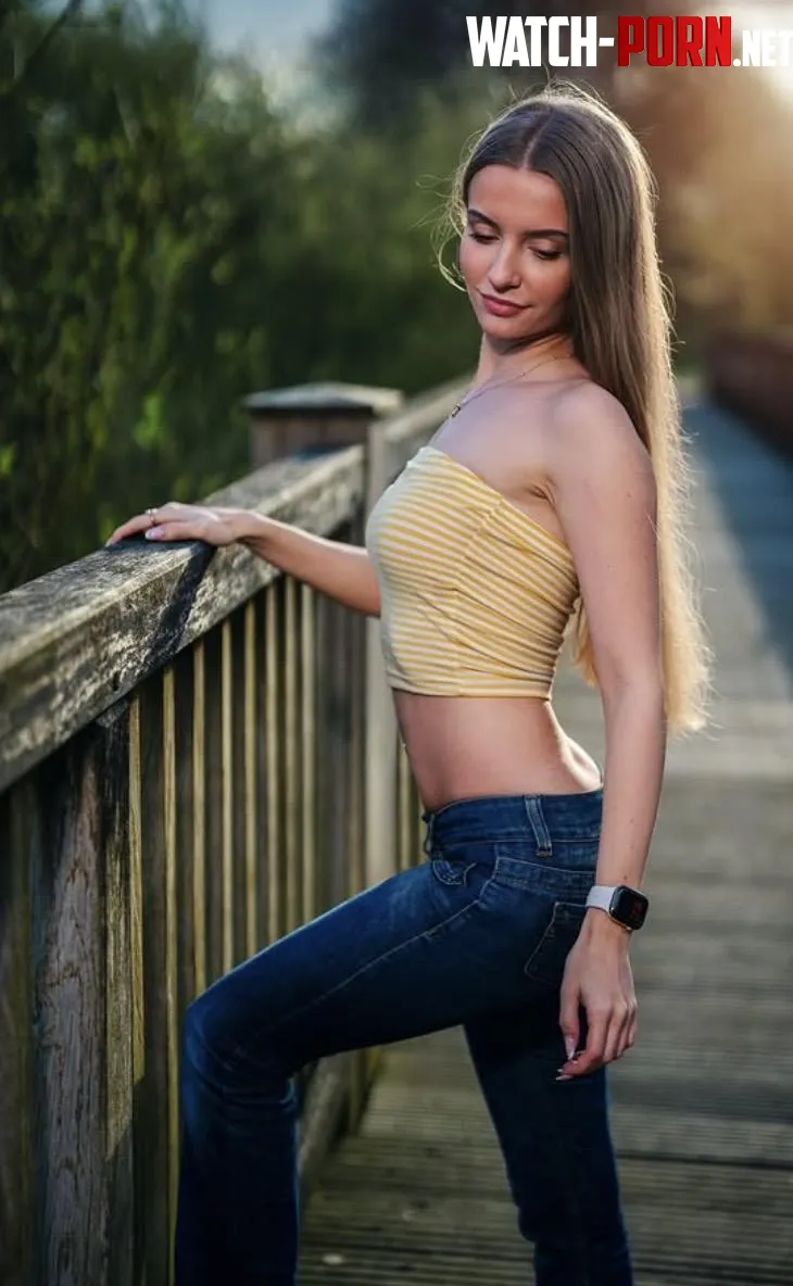 Curves and a Yellow Tube Top by Able_Information6488