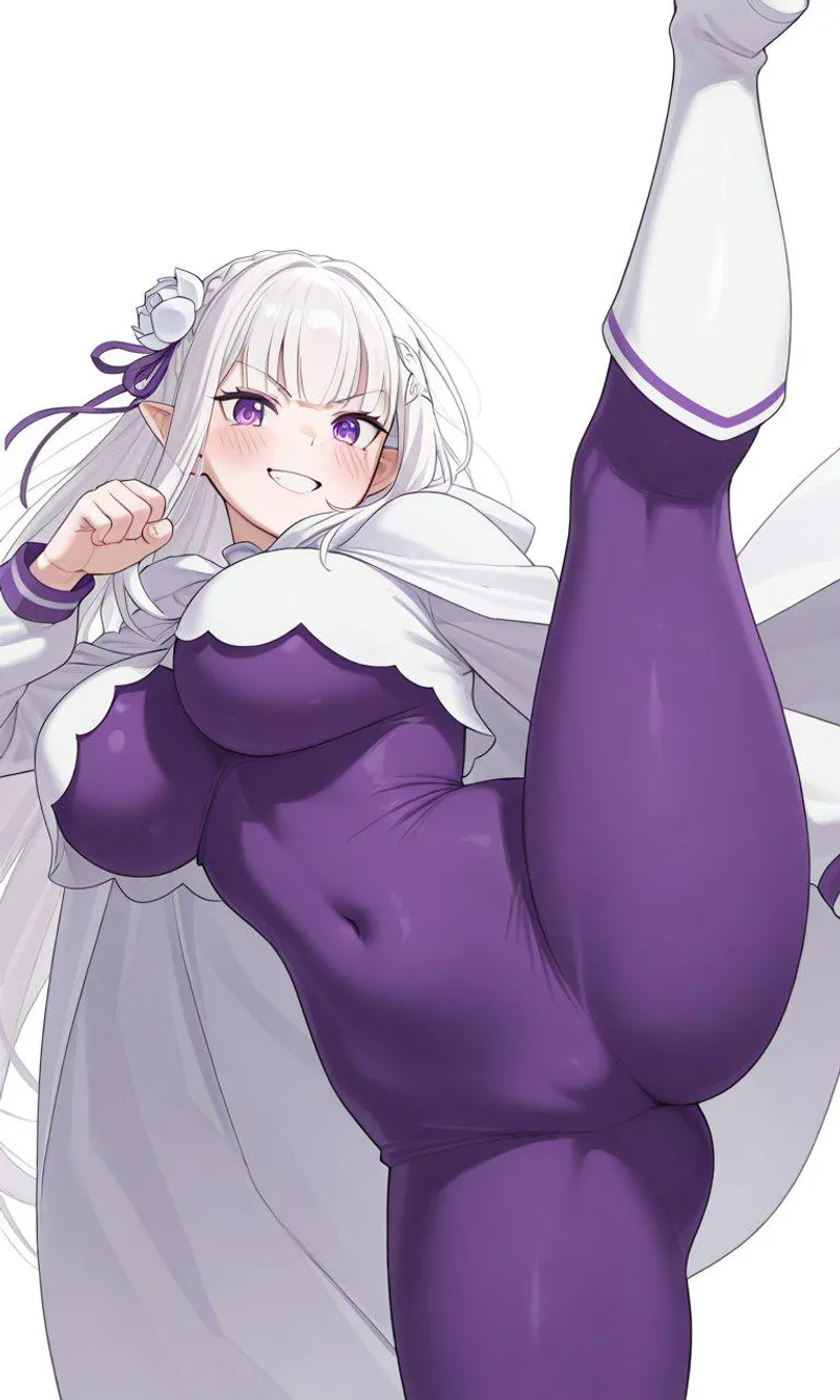 Thumbnail The Allure of Emilia in Re Zero by WoolsonDaSheep