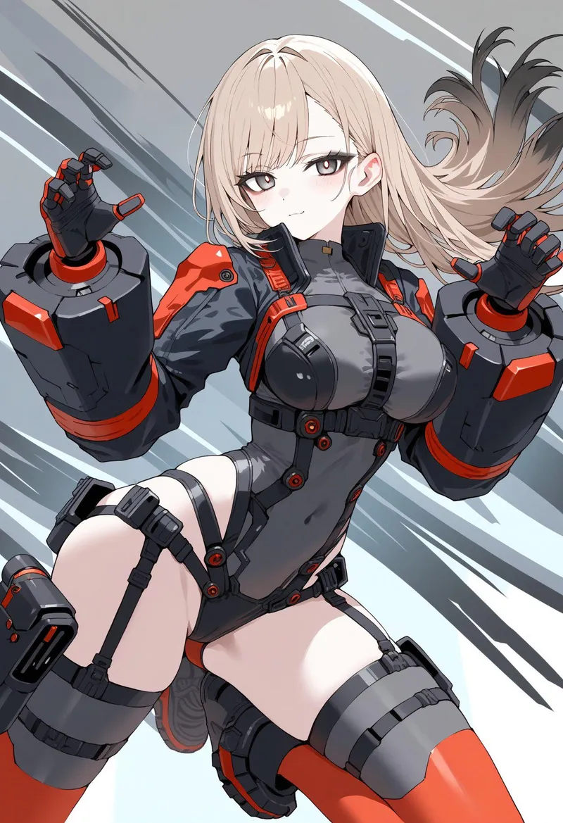 Thumbnail Embrace the Red/Gray Mech Suit by WoolsonDaSheep