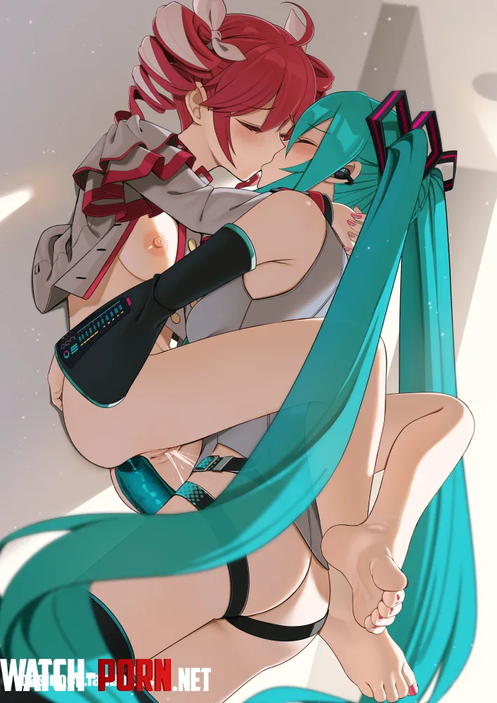 Miku x Teto anal strap by ChloeCore