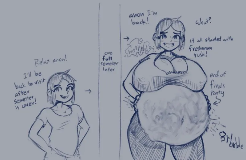 Thumbnail Before and After a Full Semester in Digestion Category | Vore Article