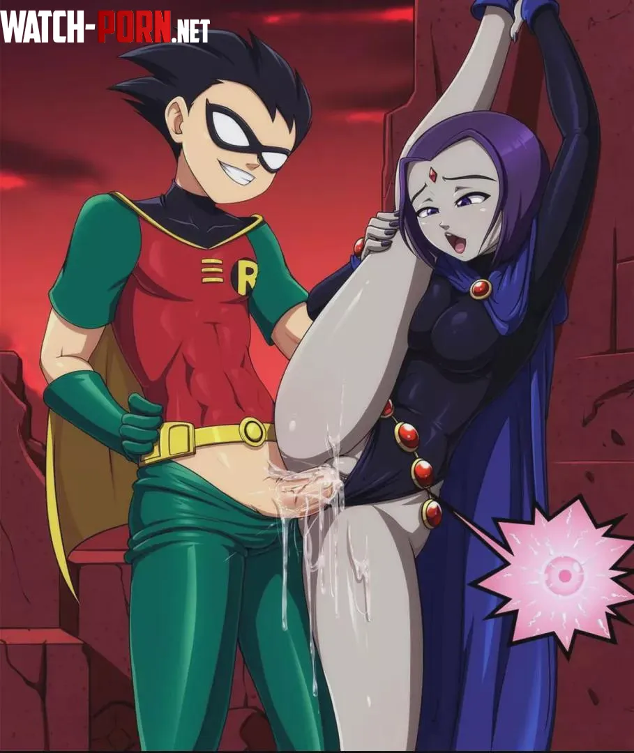 Robin and raven are my favorite pair! (REIT-HENTAI) by Kamilamua