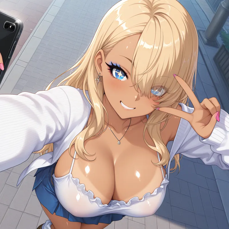 Thumbnail Vibrant Style: WoolsonDaSheep's Gyaru Wilhelmina Creation