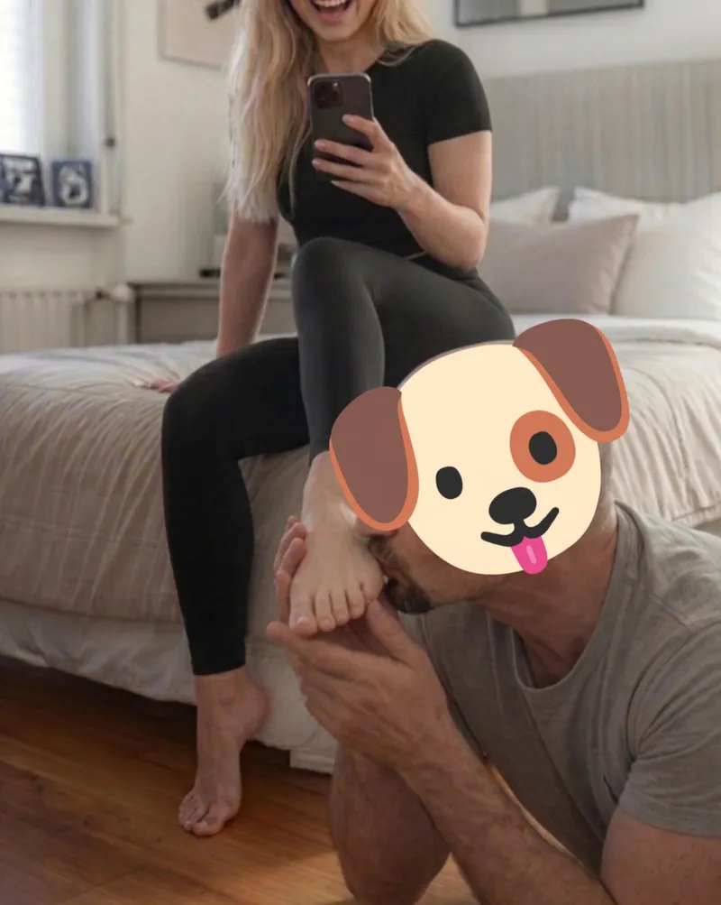 Thumbnail Always Hungry for My Feet: A Puppy's Obsession [OC] by Hotwife_4BBC