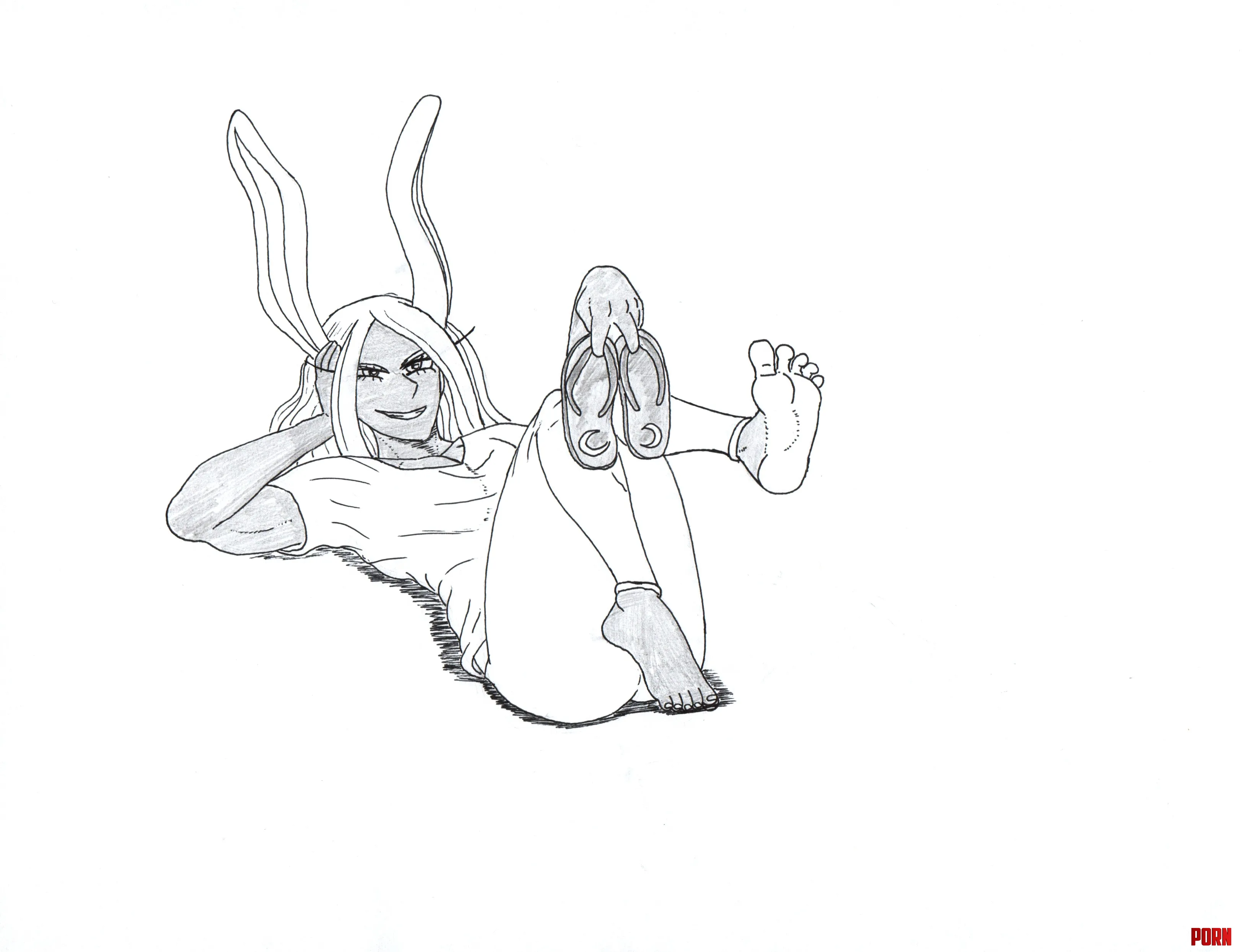 Mirko feet by Theme_Of_TheWagaTron