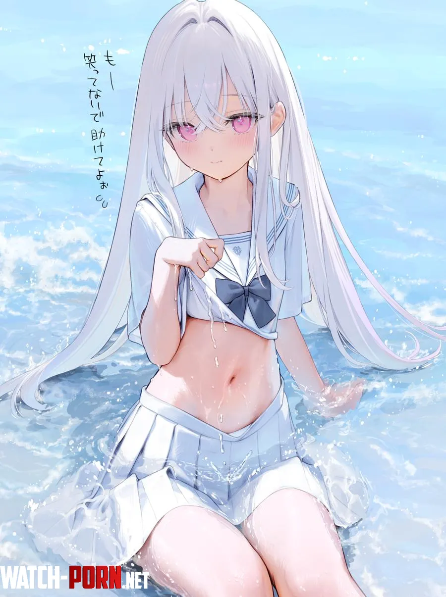 Soaking wet in a sailor outfit by marxsander2016