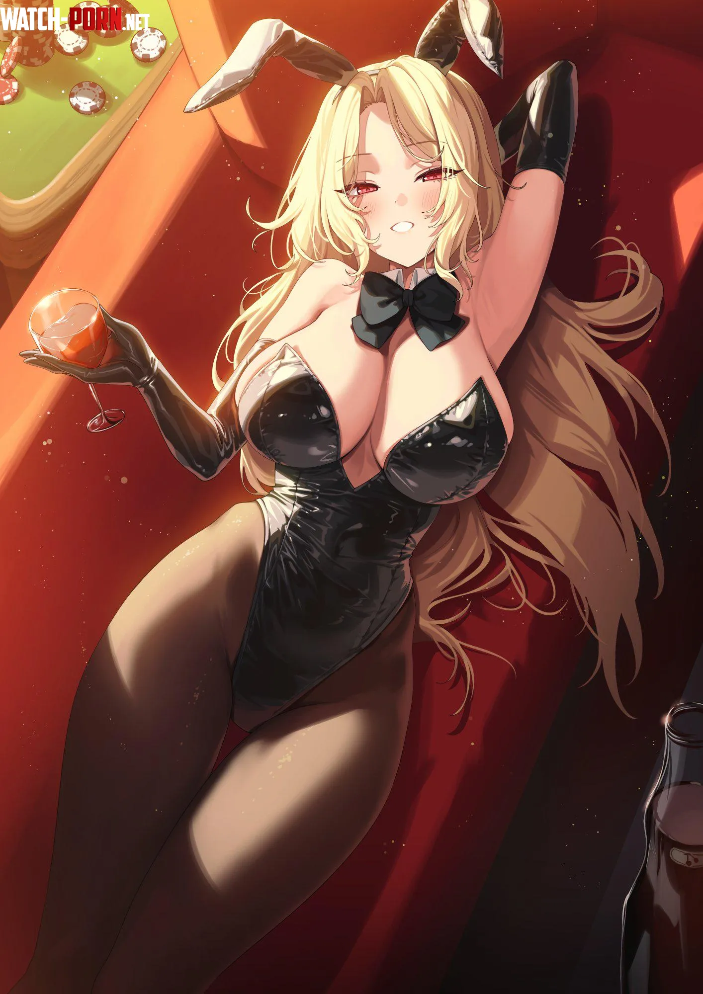 Lounge Bunny Ludmilla [Nikke] (Yampa) by WoolsonDaSheep