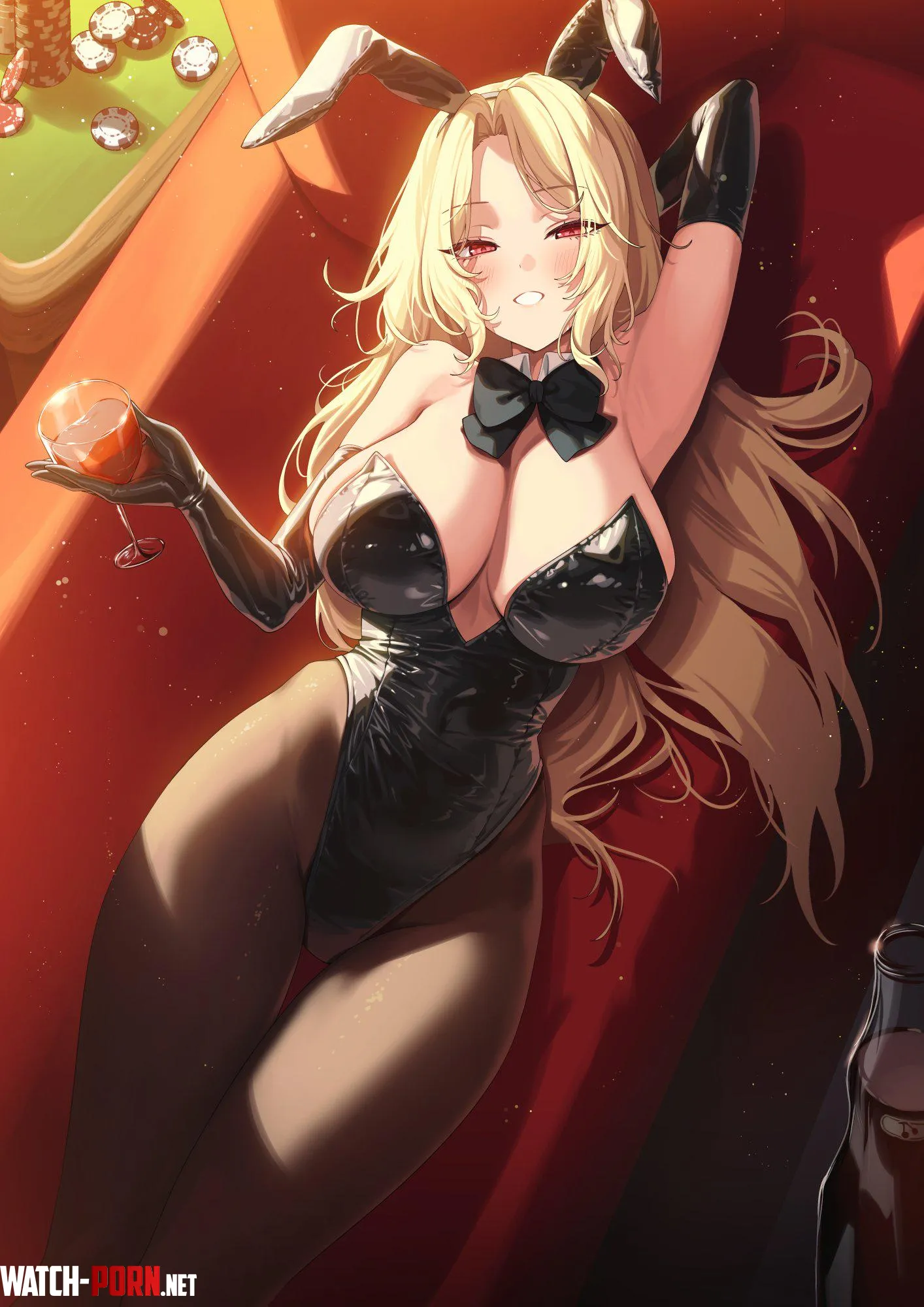 Bunny Ludmilla [Nikke] by WoolsonDaSheep