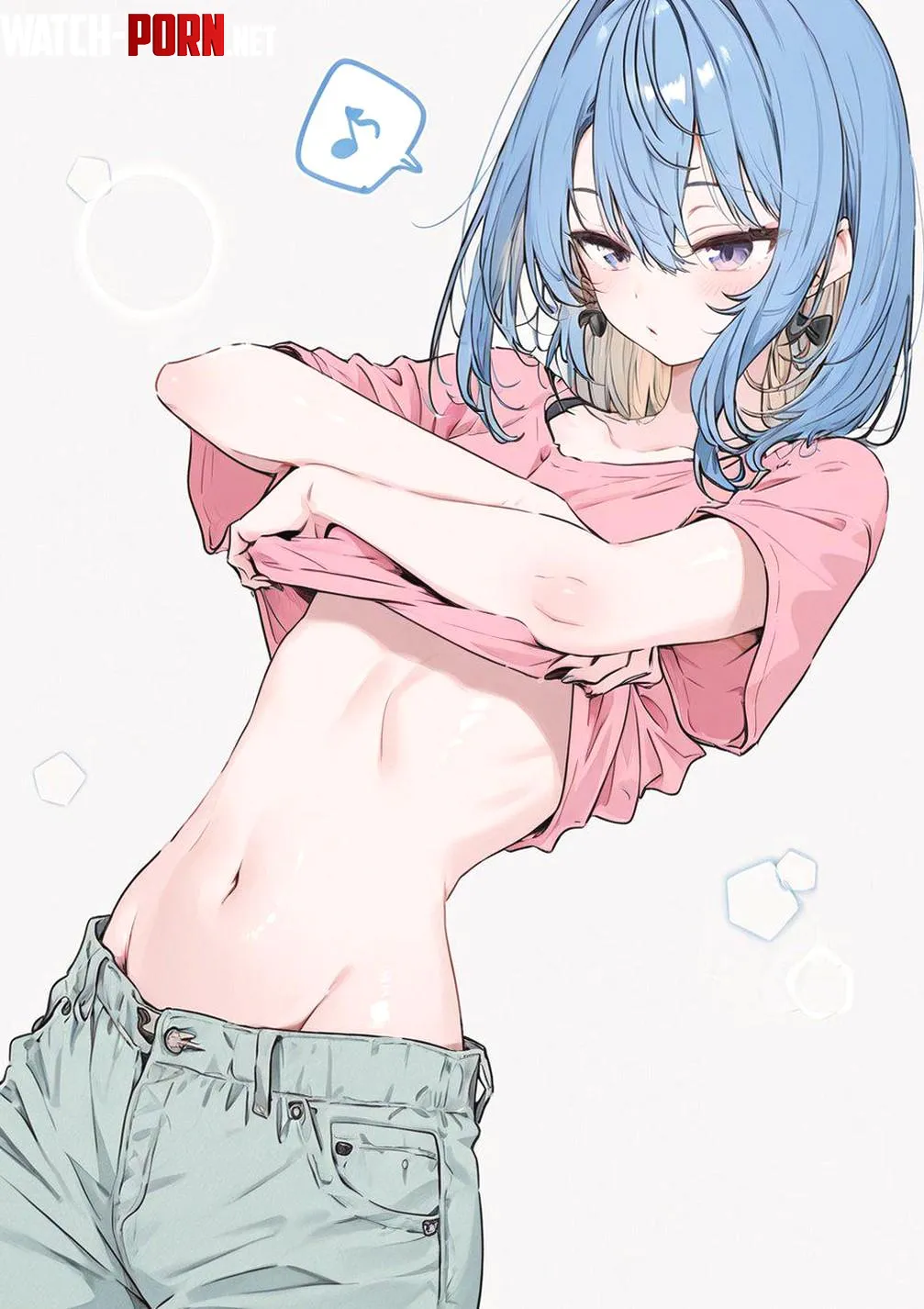 suisei hoshimachi looking cute from hololive by Maleficent_Jicama_56