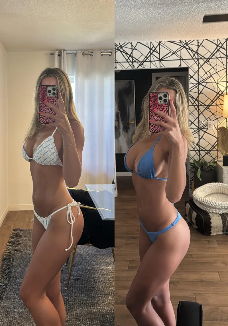 Thumbnail White or Blue? Fashion Dilemma by mmmmmadi | BikiniBodies