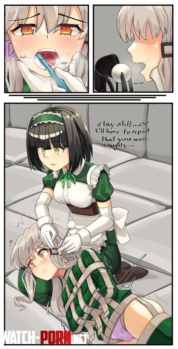 When my maid said she wanted me in bandage permanently, I didn't believe her. After a week in her personal room, I started to think she meant it... (Artist Lightning Rook) by Daropin