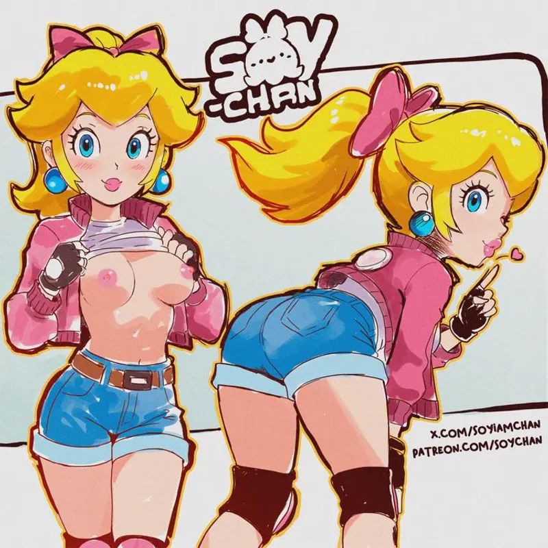 Thumbnail Join Peach for an Adventure: Soy-chan's Invitation | BlueW416