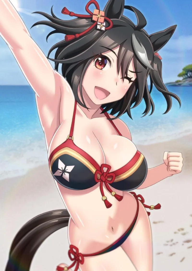 Thumbnail Kitasan Black's Graceful Presence from Uma Musume by McKnight94