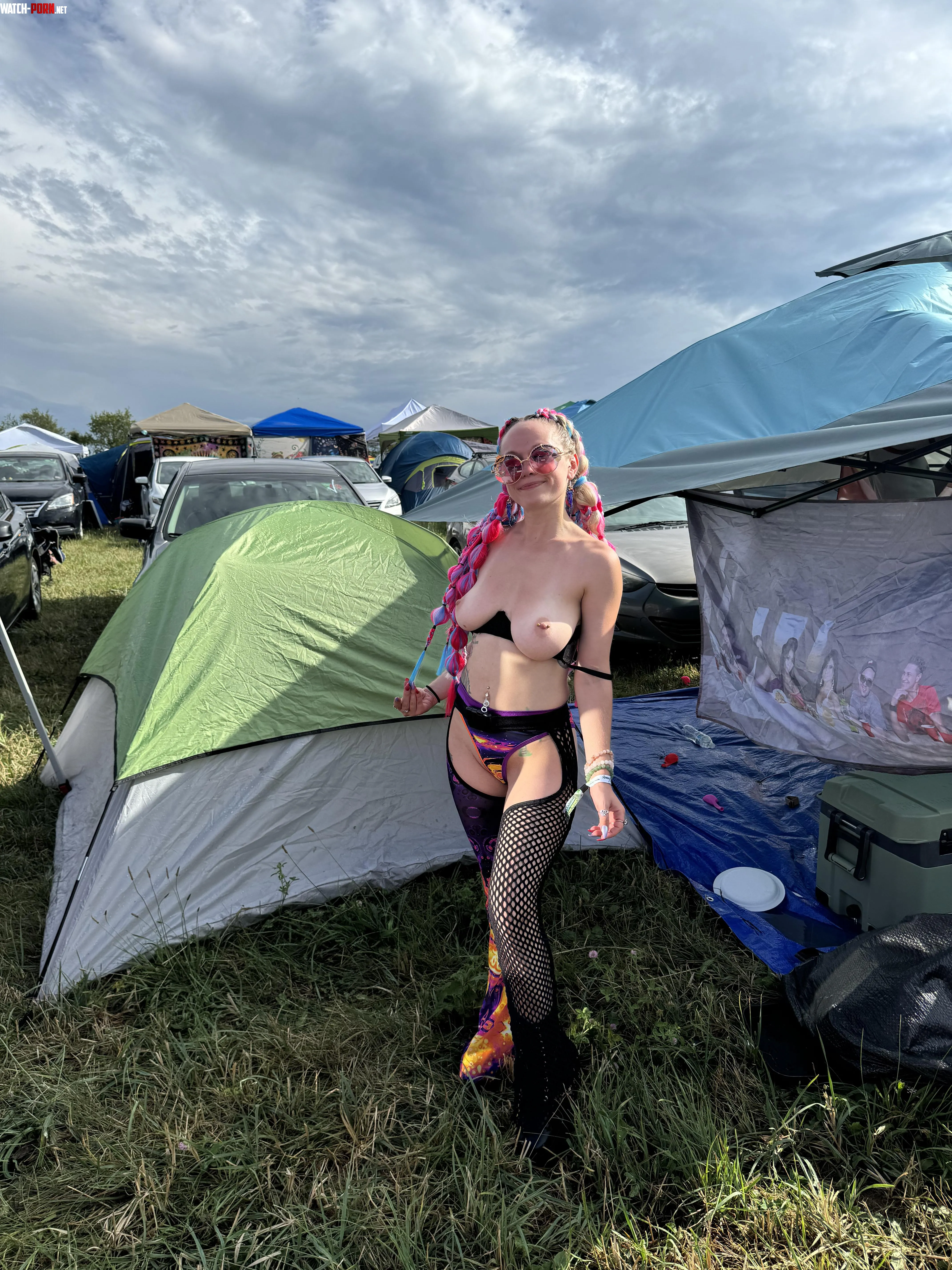 i’m at your campsite waiting here with my tits out by megs__dead