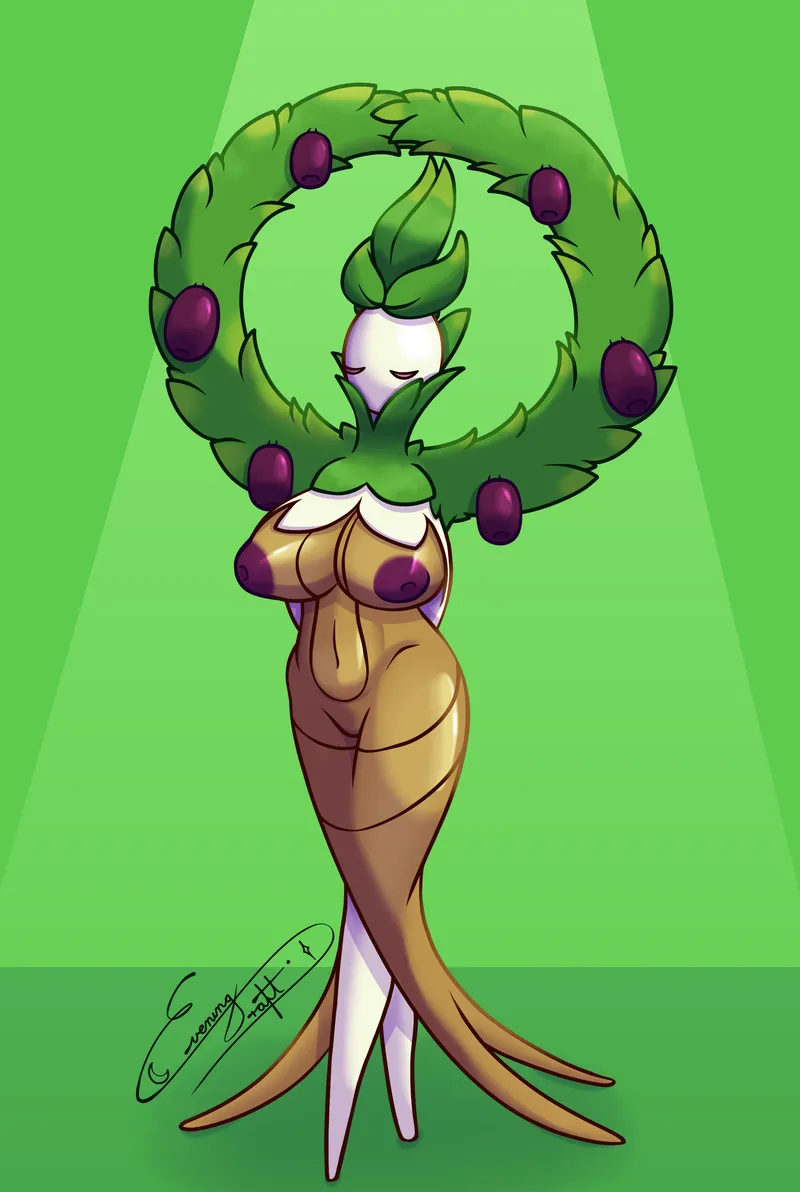 Thumbnail Discover the Elegance of Arboliva by EveningDraftArt in PokePorn
