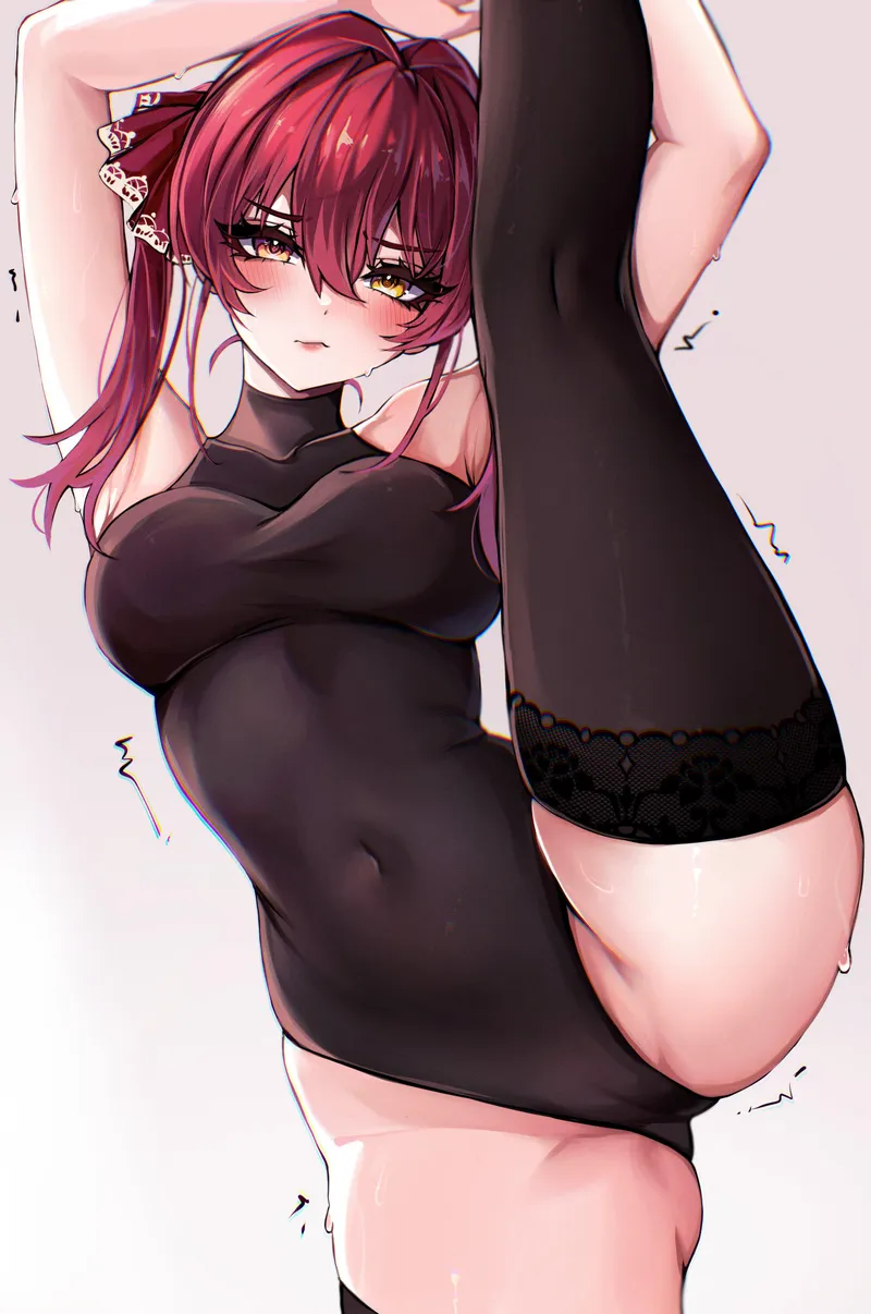 Thumbnail Dive into Houshou Marine's Anime Bodysuit Look by WoolsonDaSheep