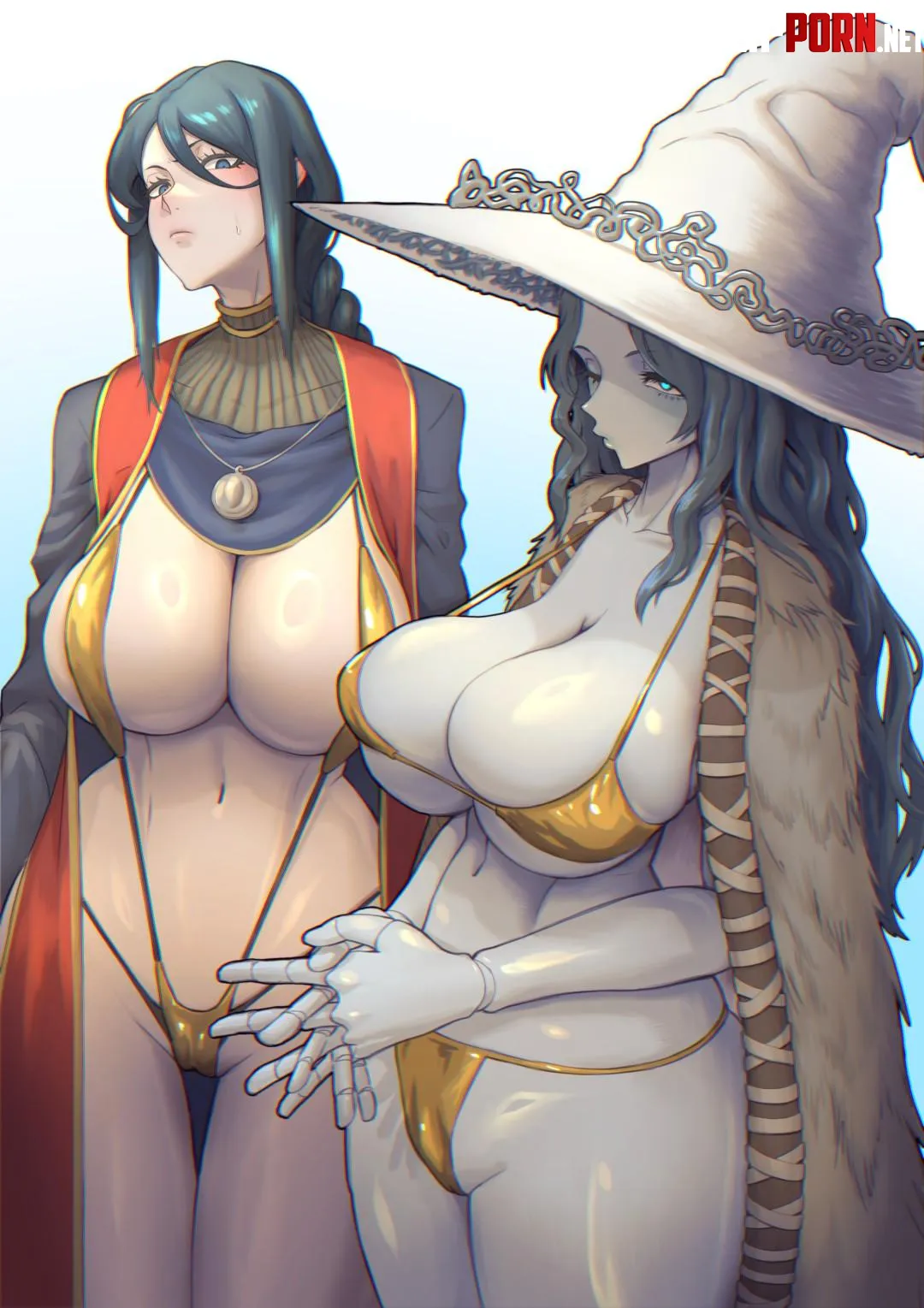 Ranni the Witch and Sorceress Sellen [Elden Ring] (giyouza) by BabyWink417X