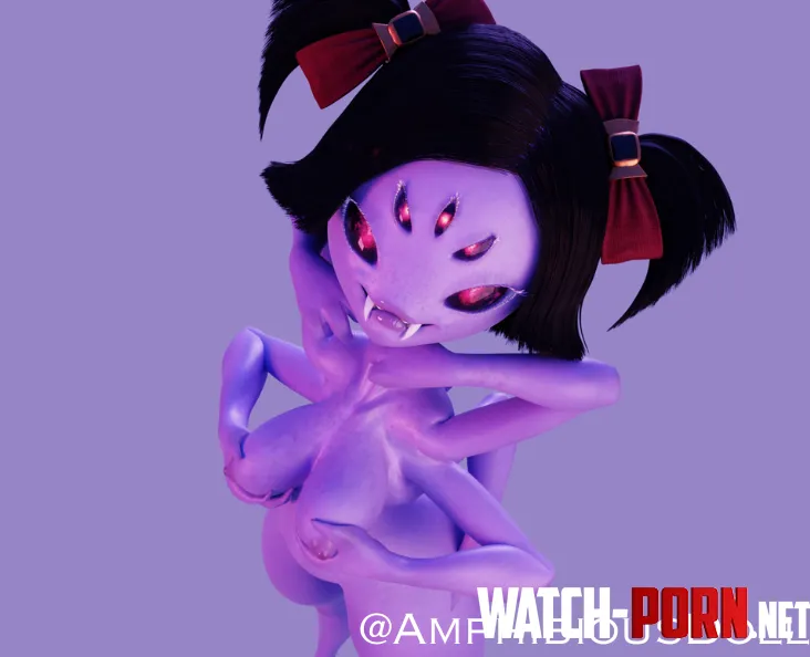[Muffet] Pose Practice (Made by me, AmphibiousDoll) by RagsVRC