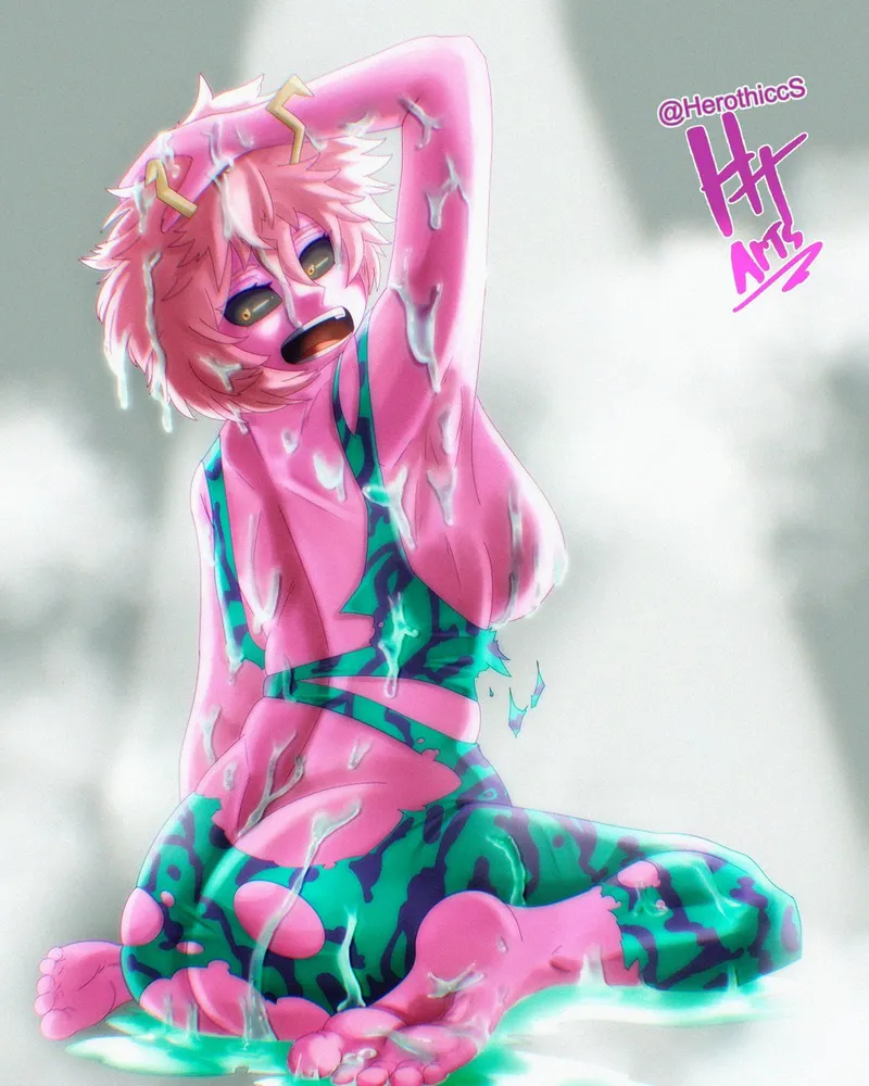 Thumbnail HeroThicc-san Unveils Ashido Mina’s Wardrobe Malfunction in BokuNoEroAcademia
