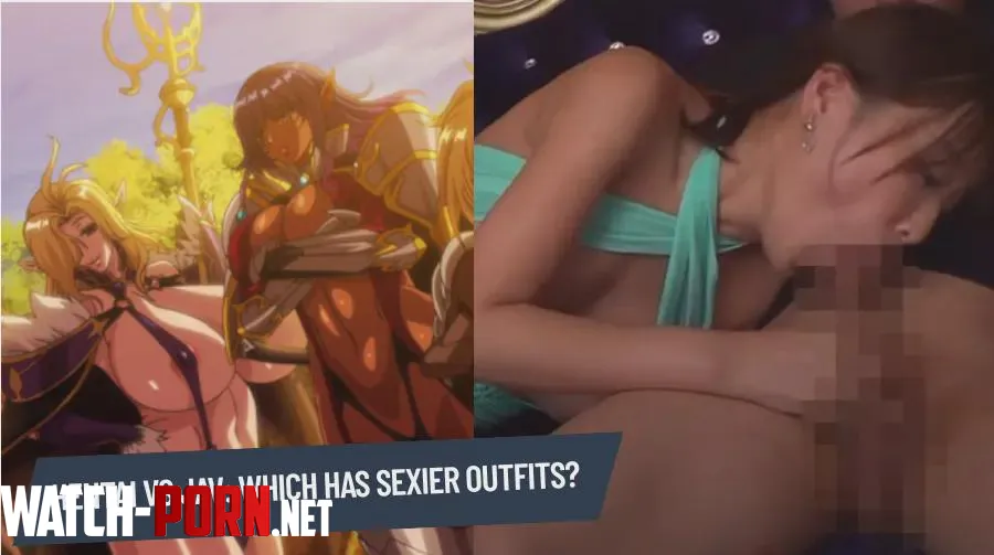 Hentai VS JAV: Which Has Sexier Outfits? by ZENRAMANIAC