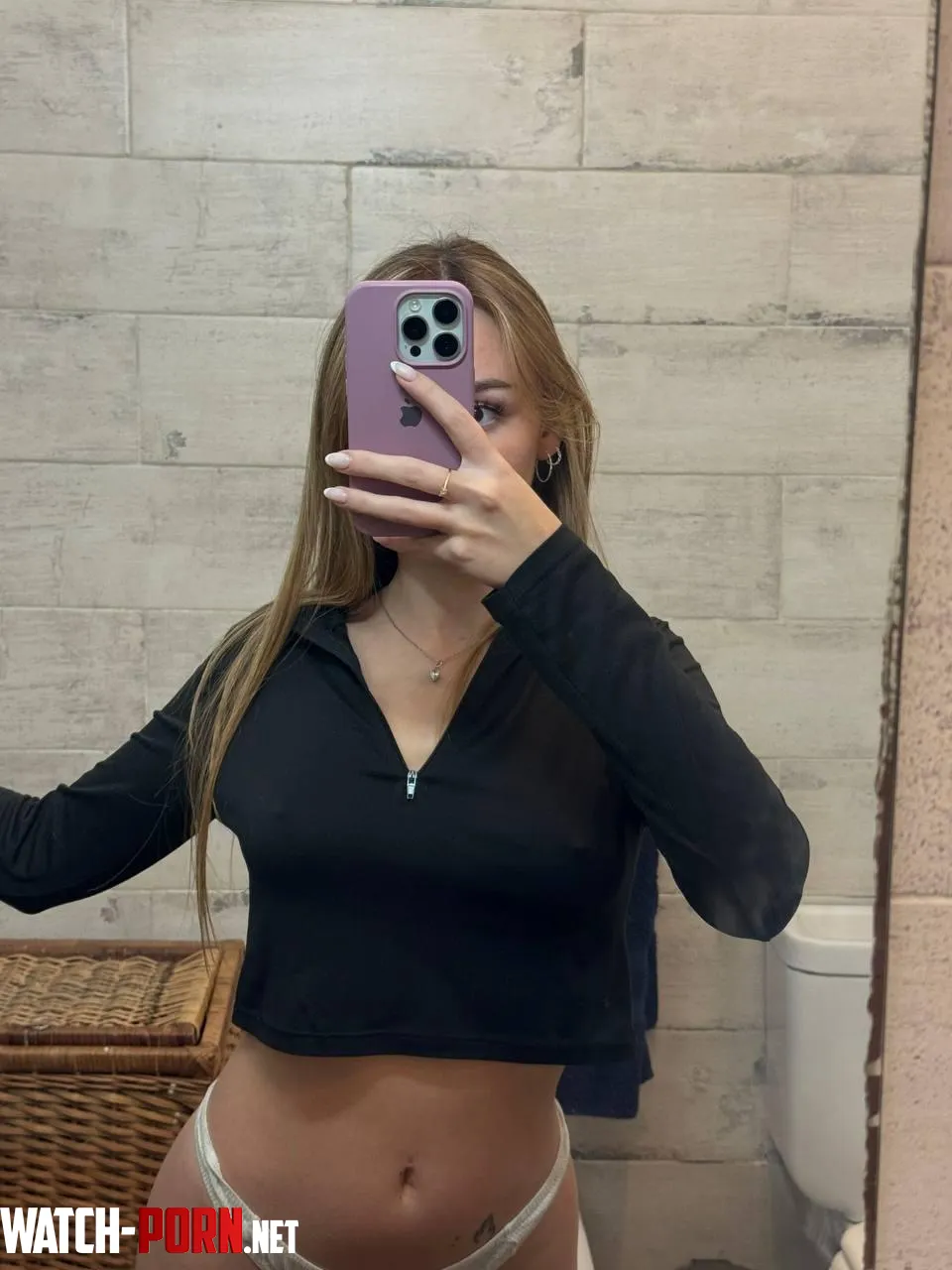 selfie before taking a shower by ArcaneLadies