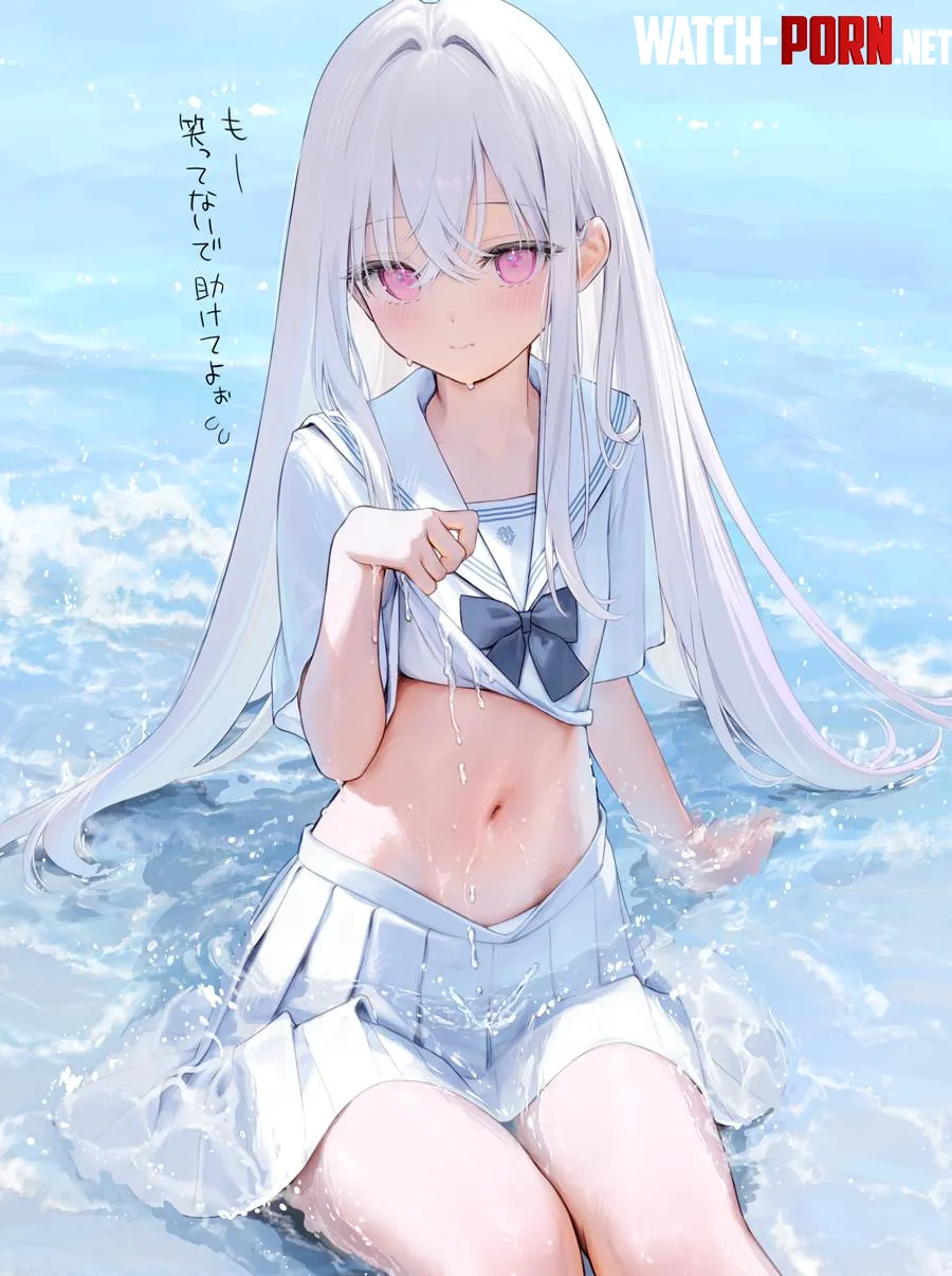 Soaking wet in a sailor outfit [Original] by marxsander2016