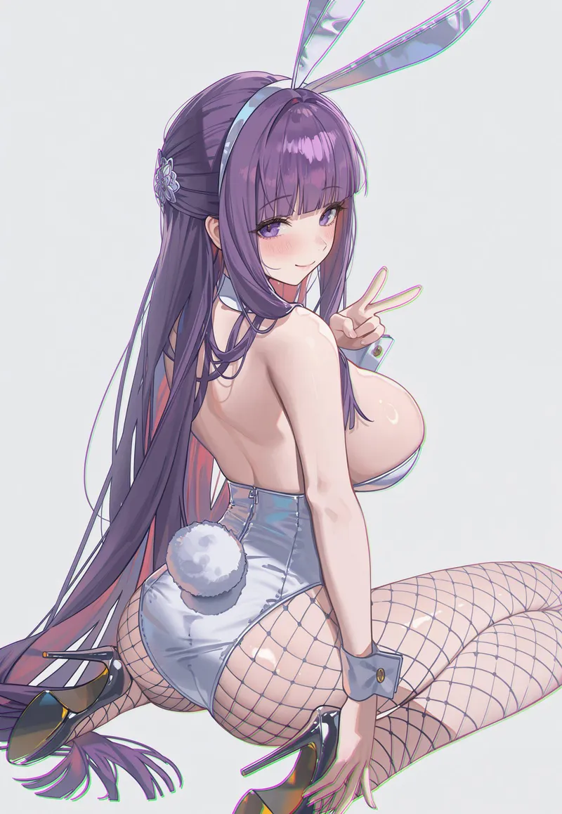Thumbnail Bunny Fern from Sousou no Frieren Rocks the Anime Bodysuit Scene
