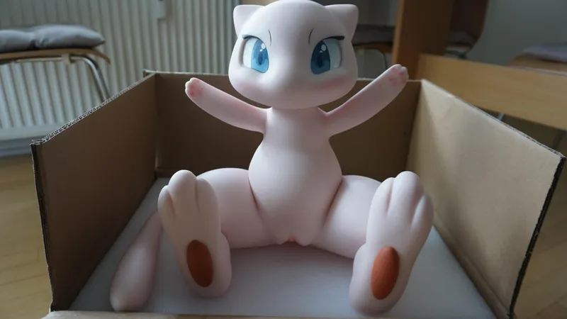 Thumbnail badaboomboppow's Cute Mew Revealed: A Pokémon Pleasure