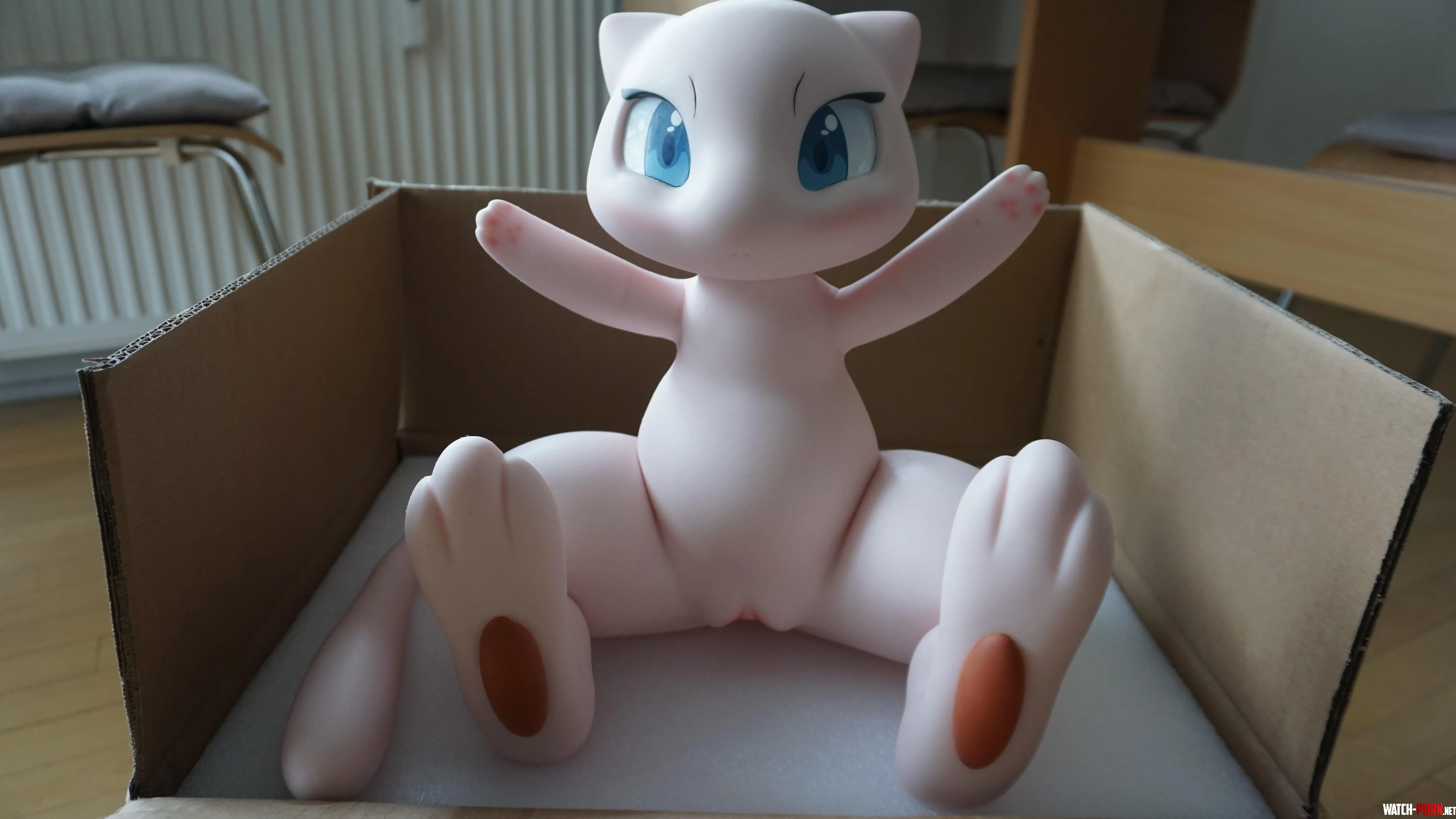 My cute Mew doll by badaboomboppow