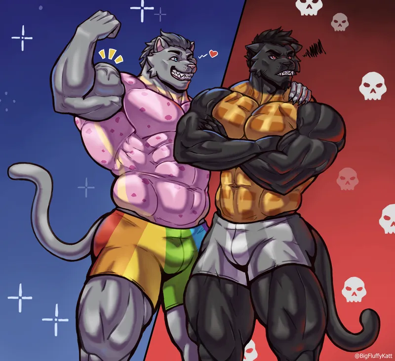 Thumbnail Nyan Cat and Tac Nayn Art Showcased by @BigFluffyKatt | BigFluffyKatt