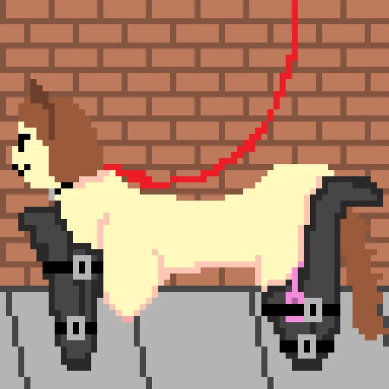 Thumbnail Engaging Walkies in Stunning PixelArtNSFW Style