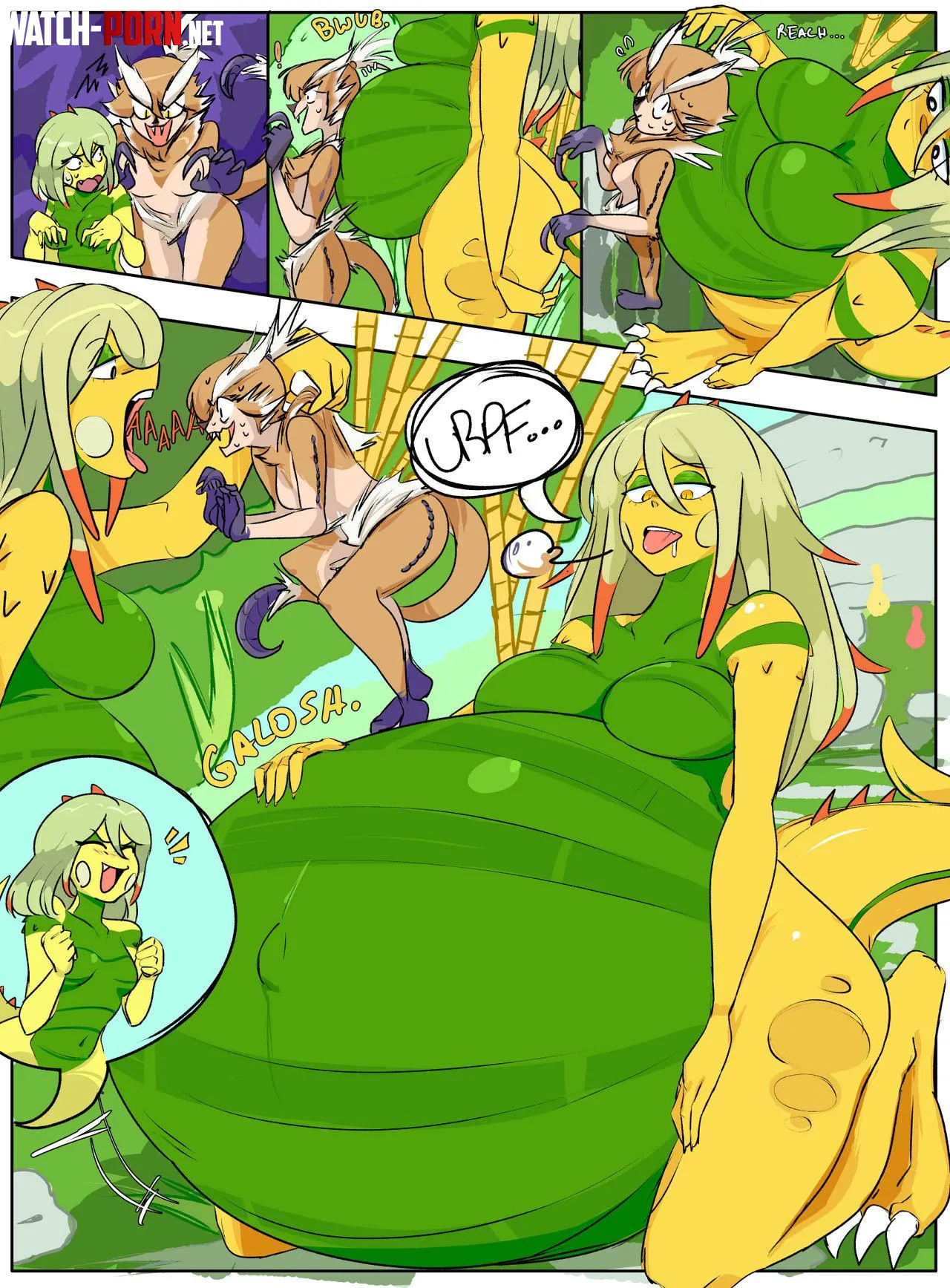 {comic} A great jagras is in rise? By clinkoclinko by Techpon
