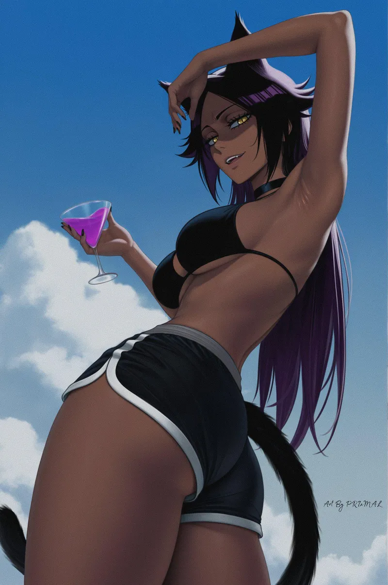 Thumbnail No-Masterpiece7229 Pays Tribute to Yoruichi on Bleach_Hentai | Sensual Delight!
