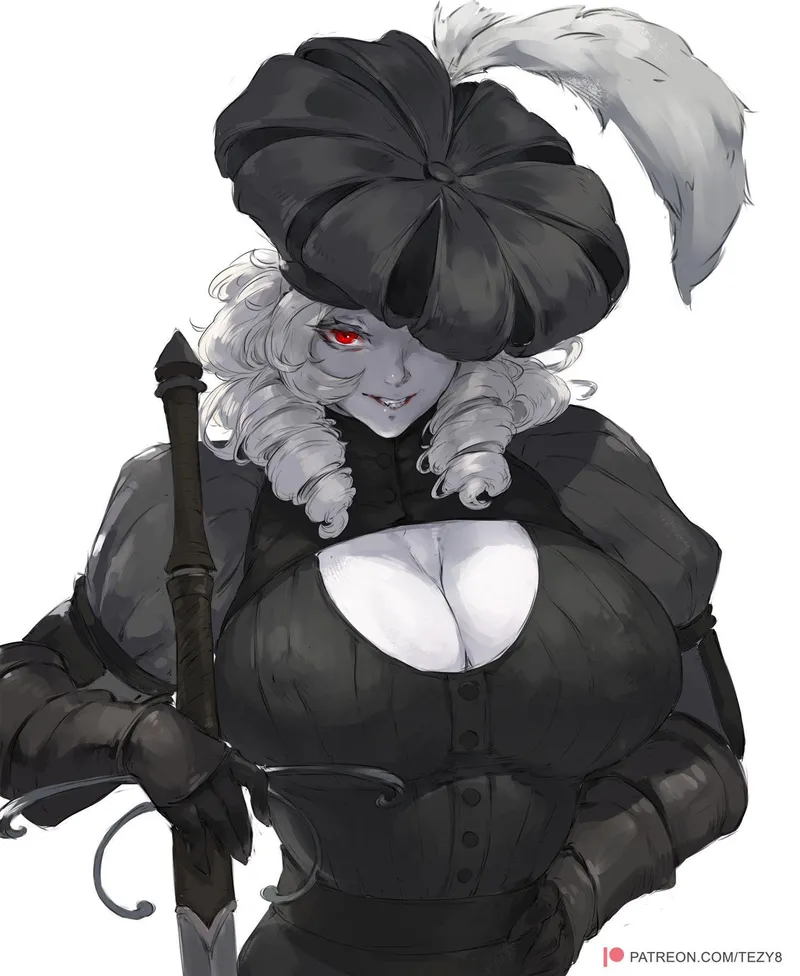 Thumbnail Landsknecht Vampire: A MonsterGirl Creation by StarvingArtist2000