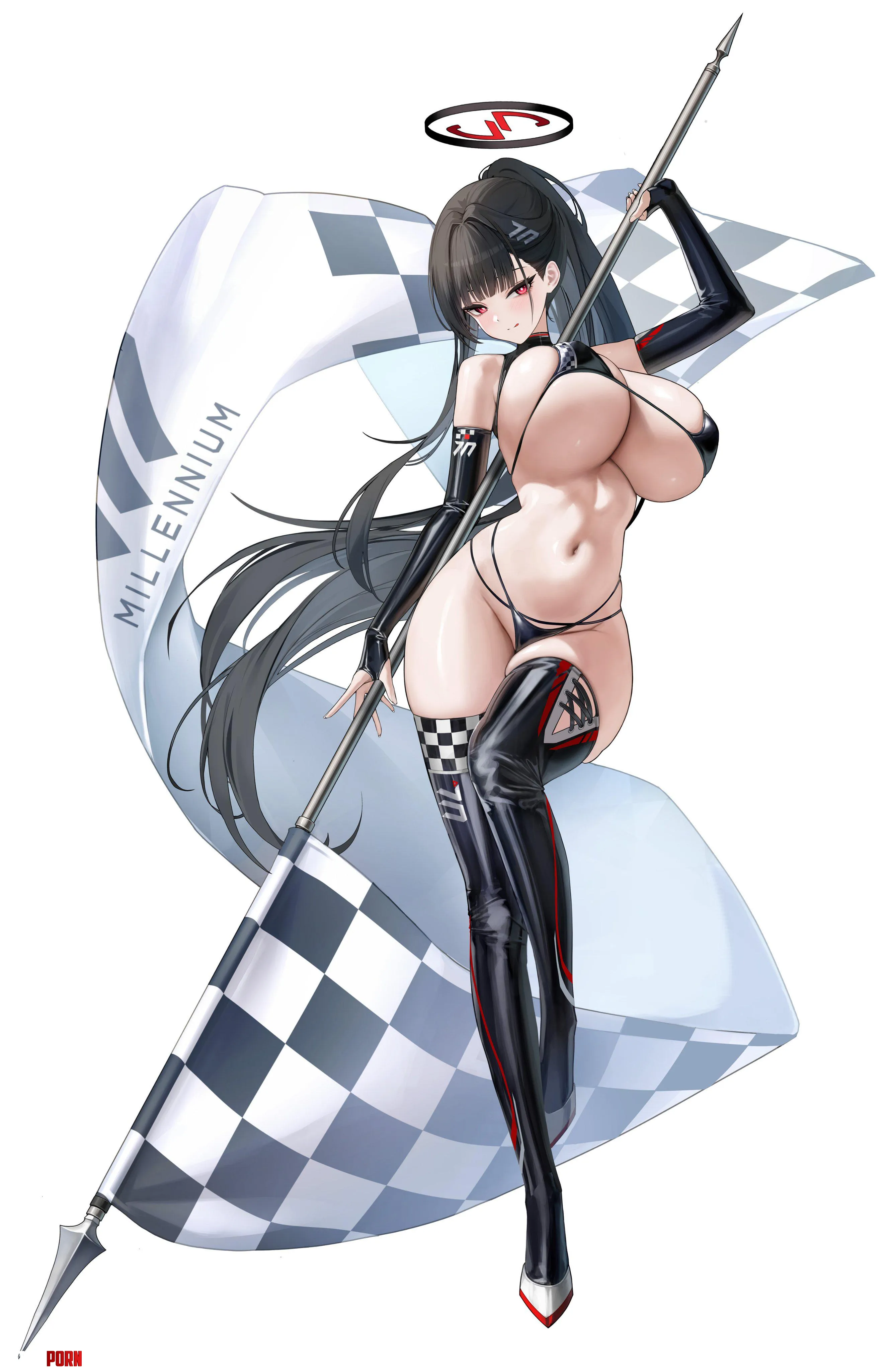 Race Queen Rio [Blue Archive] by WoolsonDaSheep