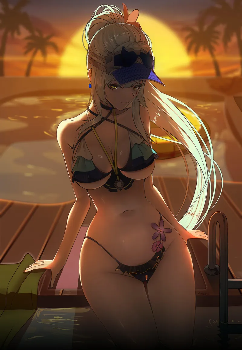 Thumbnail Swimsuit Klukai [Girls' Frontline 2] by xSaviour_N