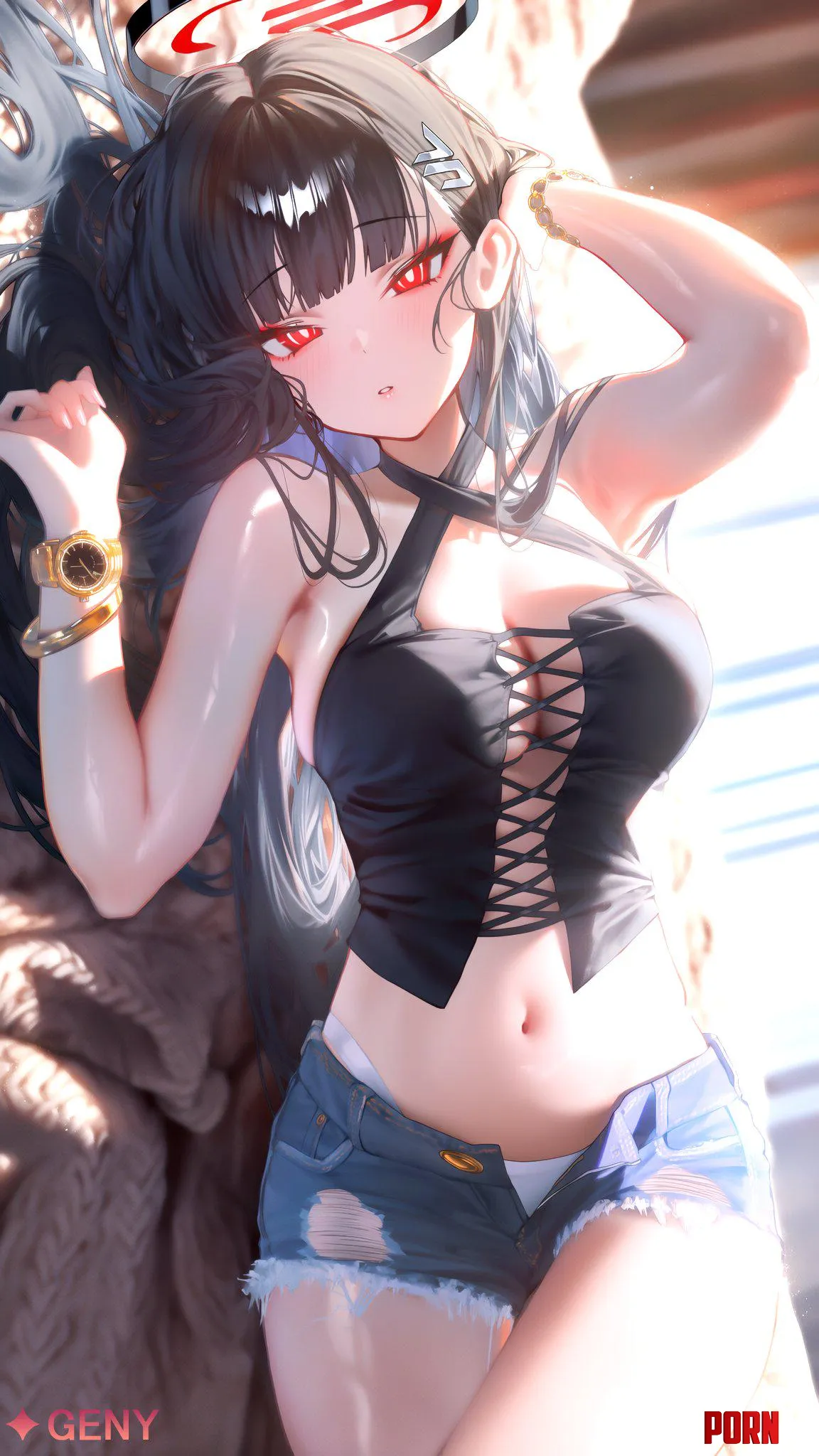 Rio Tsukatsuki [Blue Archive] by WoolsonDaSheep