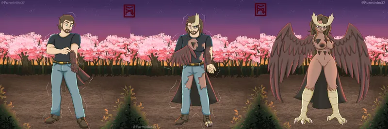 Thumbnail YCH TFTG Pokemon: Furminko_27's Transformation Masterpiece