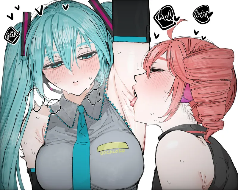 Thumbnail Exploring Yuri Themes in Vocaloid and Utau World: Teto and Miku's Story
